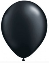 Baskısız siyah balon 12 inc balon