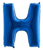 H harfi Sarı Altın Gold folyo harf balon 40 inch 100 cm